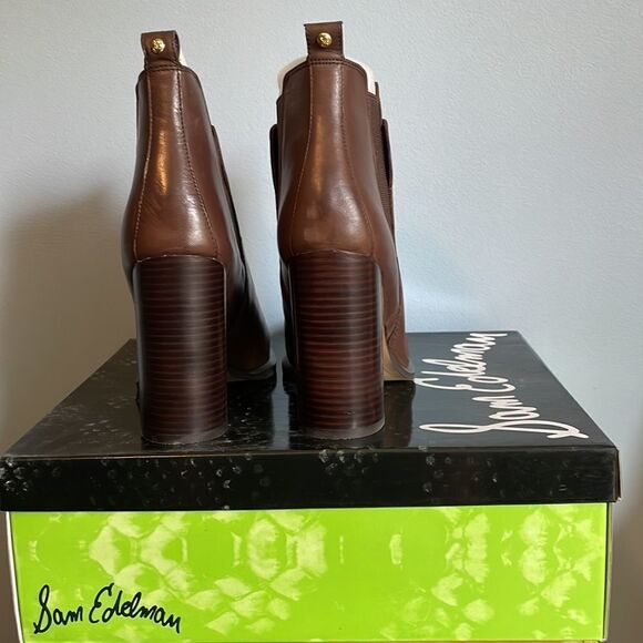 Sam Edelman Kenner Brown Boots 8.5 - Picture 4 of 6